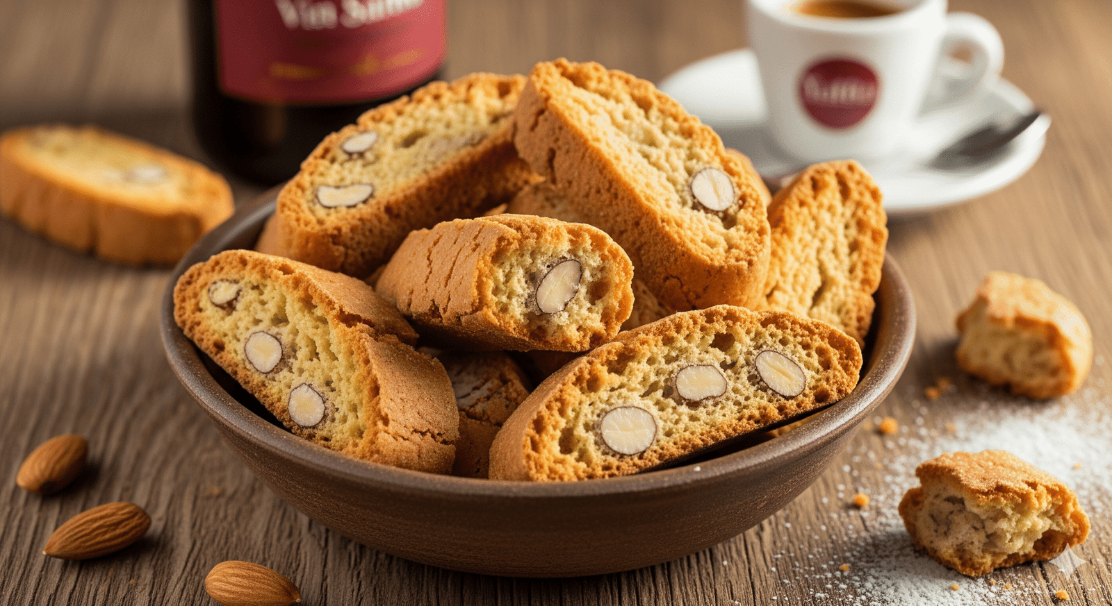 Cantucci: Il Tradizionale Biscotti Alle Mandorle di Prato