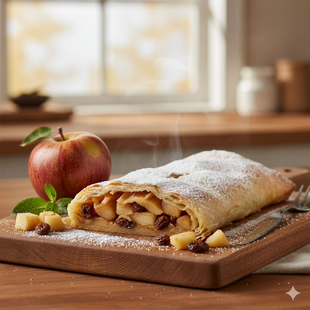 Strudel di Mele: La Ricetta Tradizionale del Dolce più Amato d’Europa